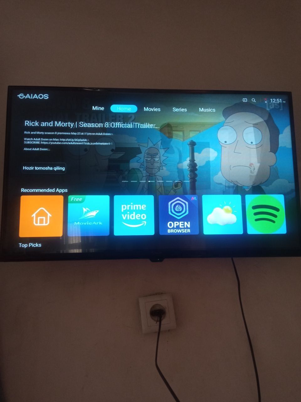 Smart telvizor sotiladi