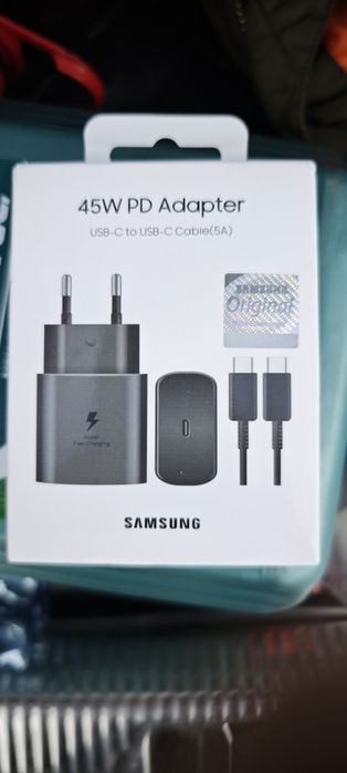 Încărcător original Samsung fast charging 45W, nou