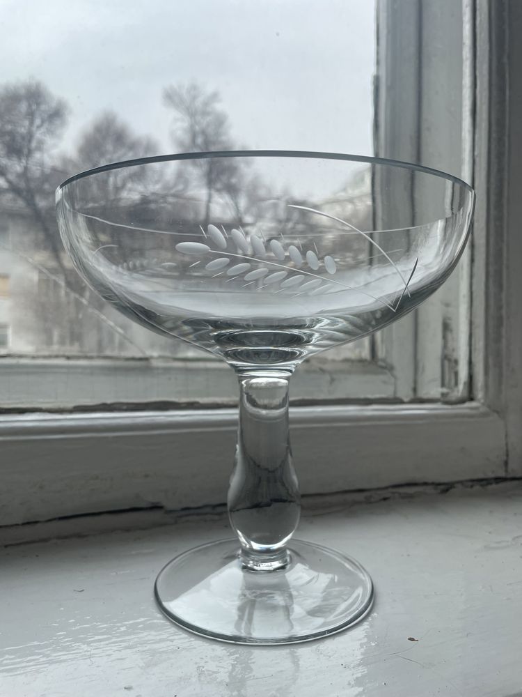 Ретро вазы из стекла