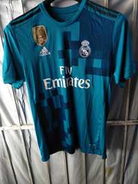 Adidas tricou original Real Madrid masura XL slim fits L