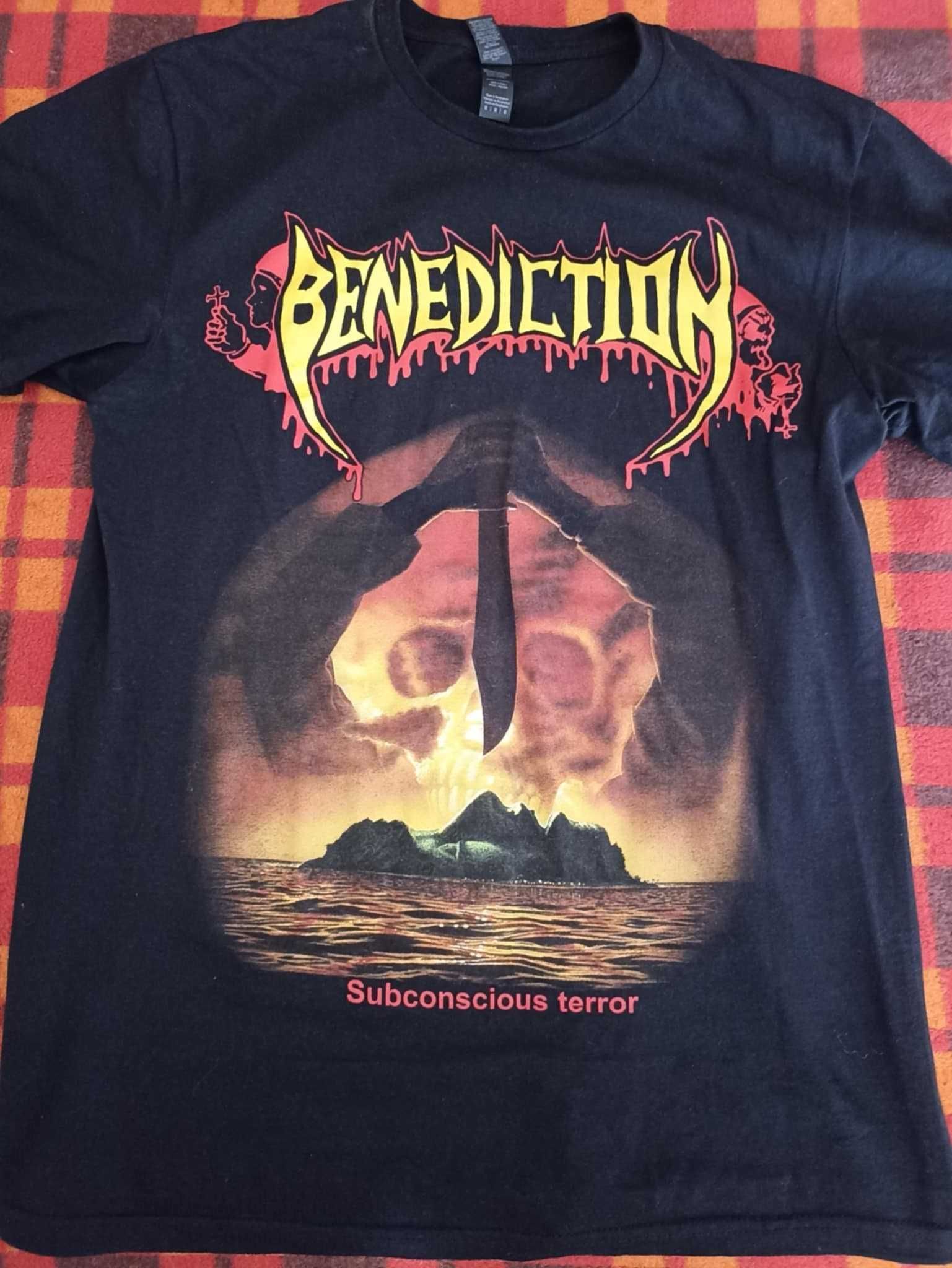 Оригинална метъл тениска на Benediction, чисто нова