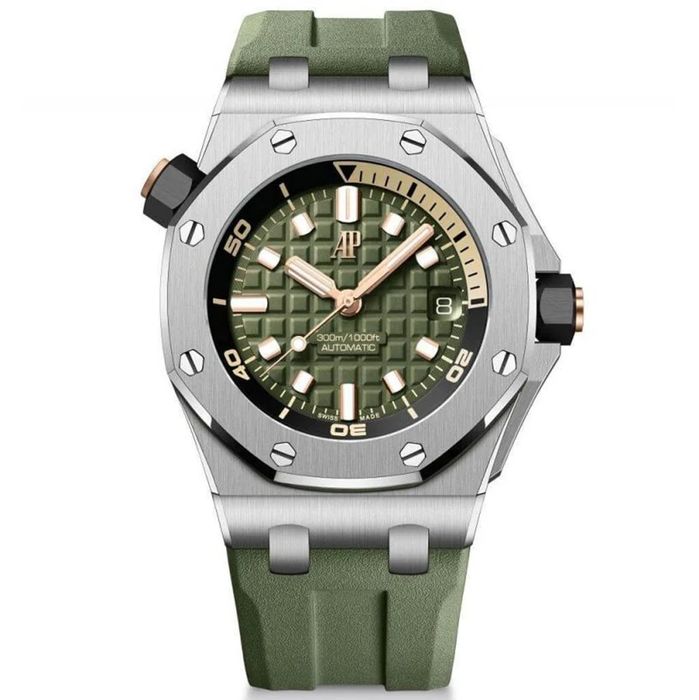 Мужские часы Audemars Piguet Royal Oak Offshore Diver 42mm 15720ST Gre