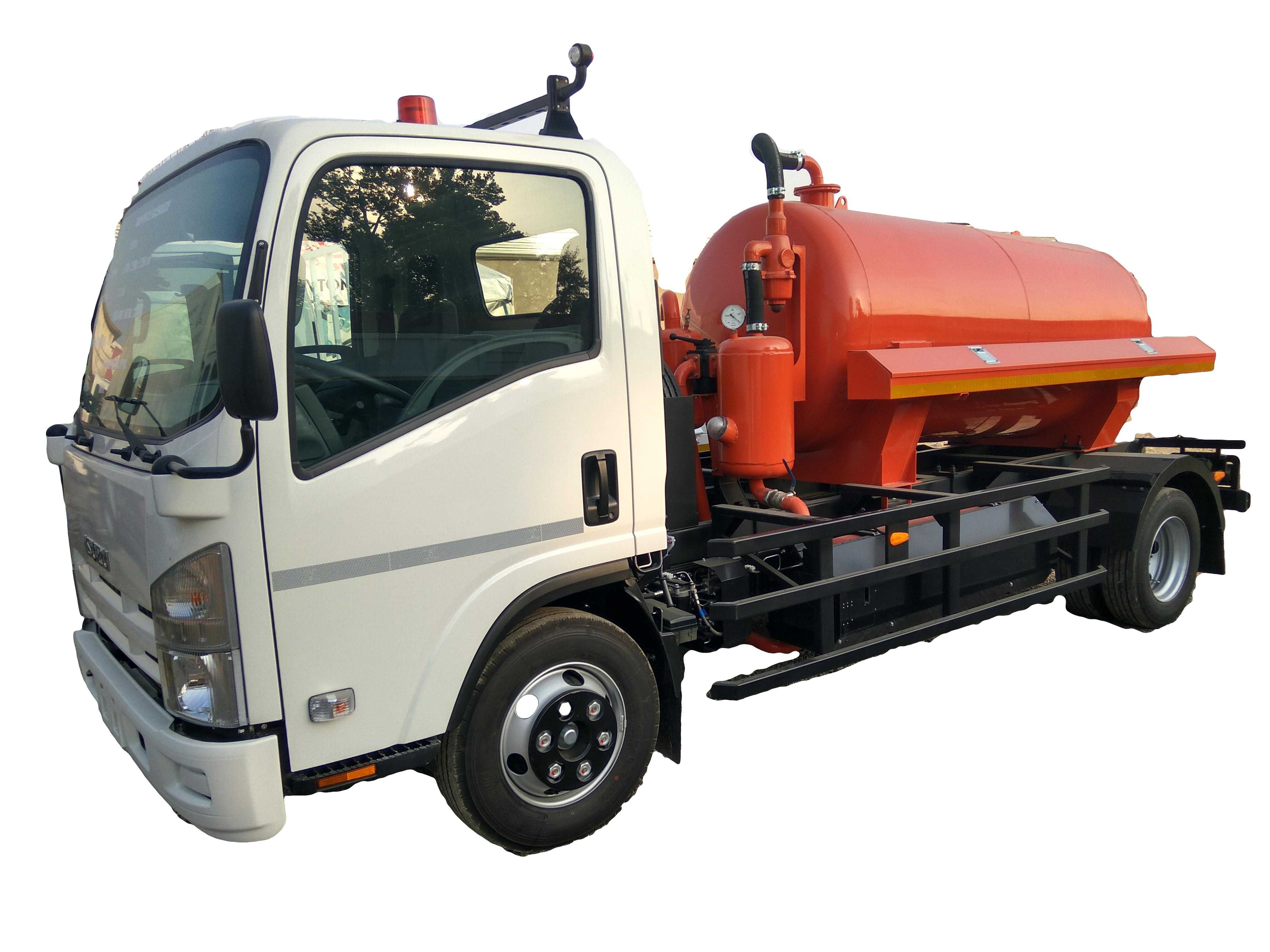 Спец.автомобиль ассенизация ISUZU NPR 82 L CNG COMFORT