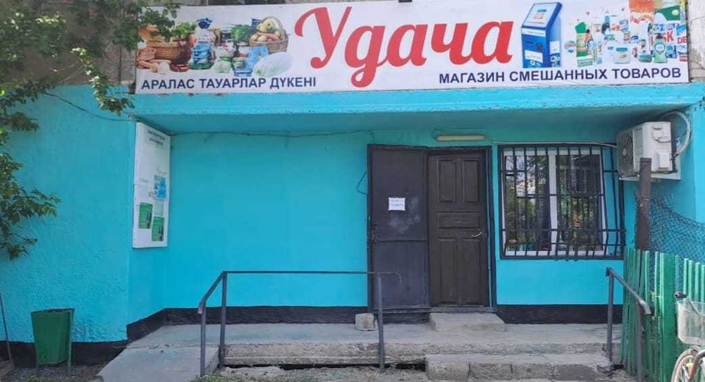 Магазин "Удача" пос. Карасу