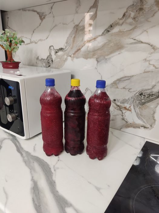 Продам варенье малина и смородина перетертое с сахаром со своего сада