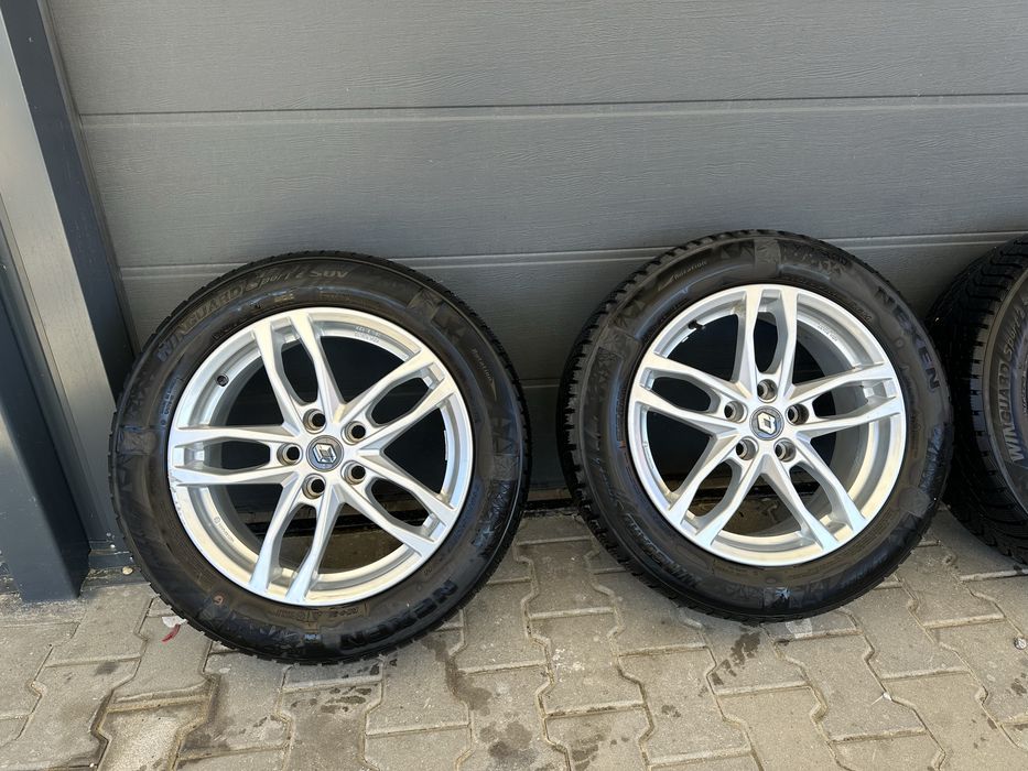 Roți originale M+S 215/60r17 Renault Kadjar CapturArkanaDusterQuashqai