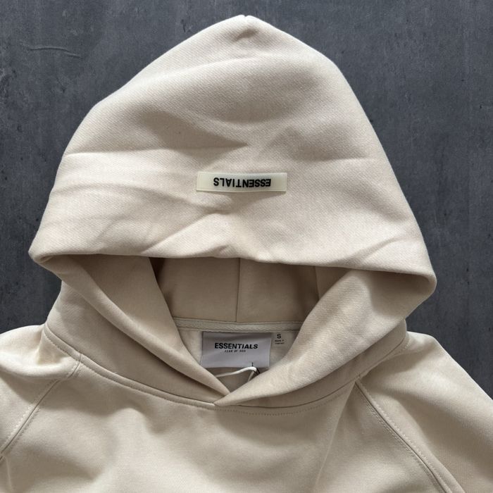 Essentials Black & Beige Hoodie - НОВИ