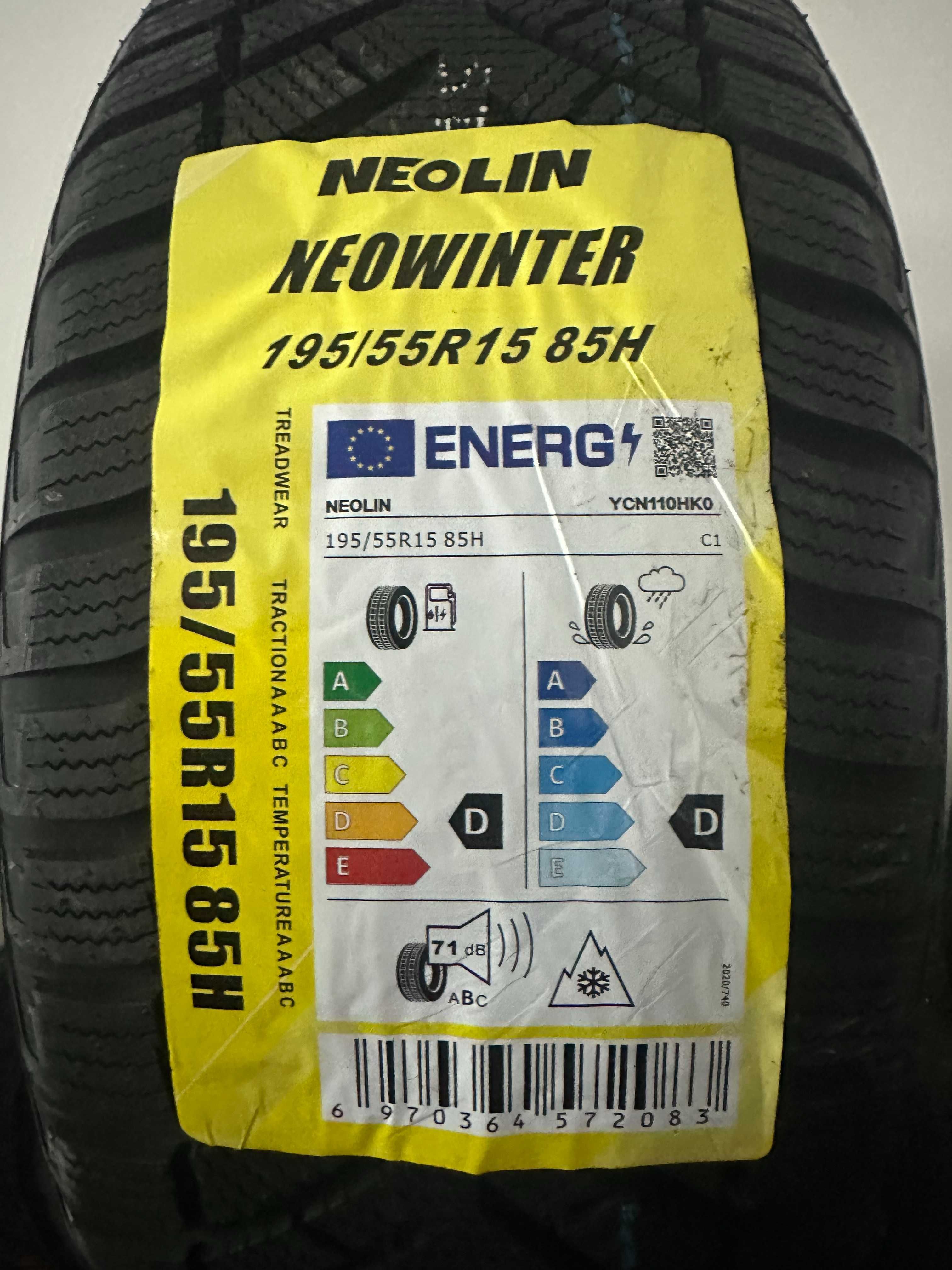 Нови зимни гуми NEOLIN NeoWinter 195/55R15 85H НОВ DOT