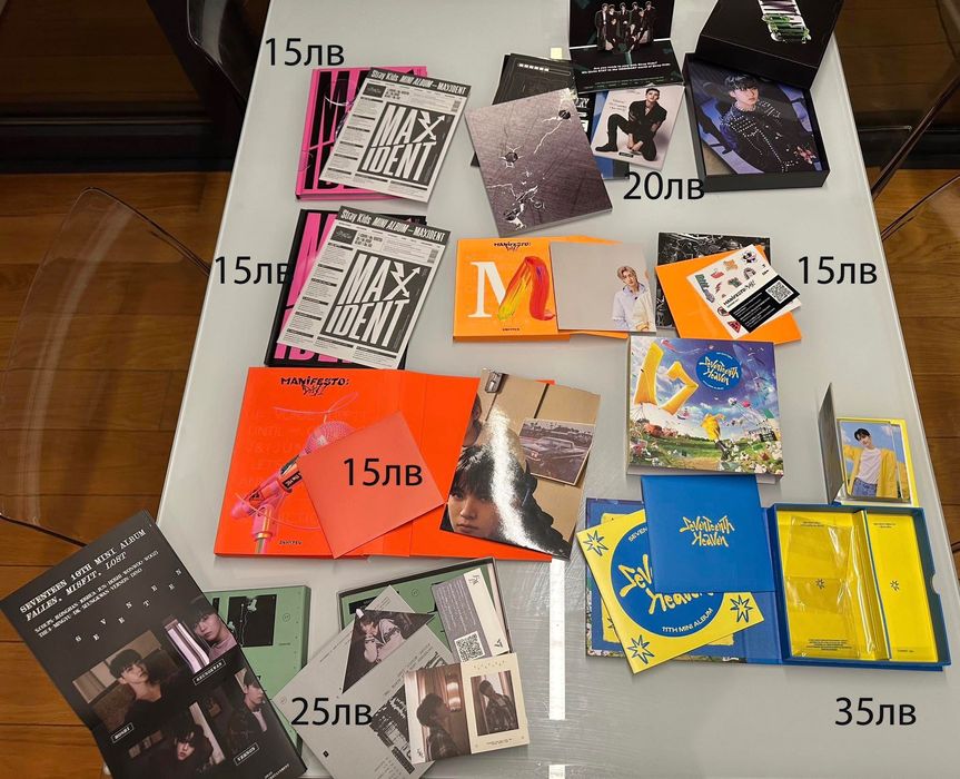 Kpop албуми и картички, Seventeen, enhypen, stray kids,black pink,etc2
