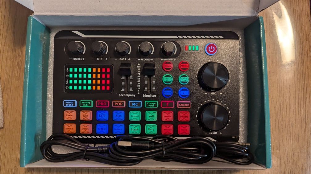 Placa audio  - Mixer audio