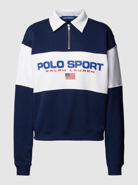Polo Ralph Lauren Sport Capsule chest panel logo rugby shirt