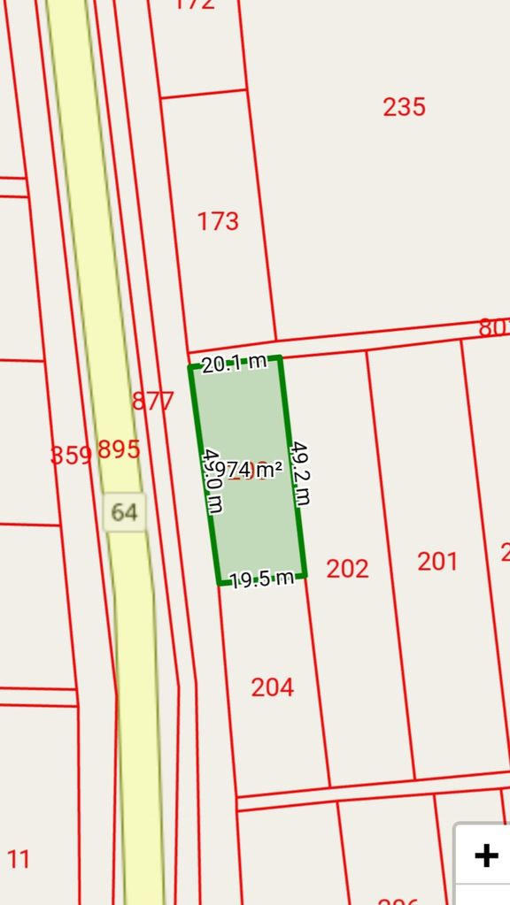 Продава се Парцел в Карлово - 973 кв.м за 52 €/кв.м - Снимка #2