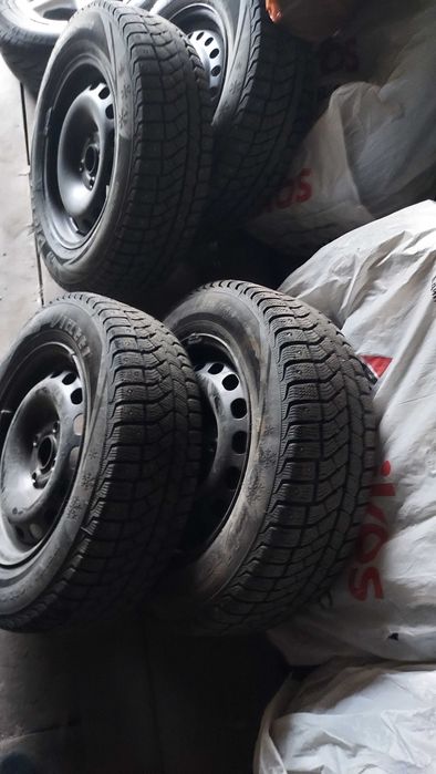 Продам диски с резиной ауди 80 4.108 р15