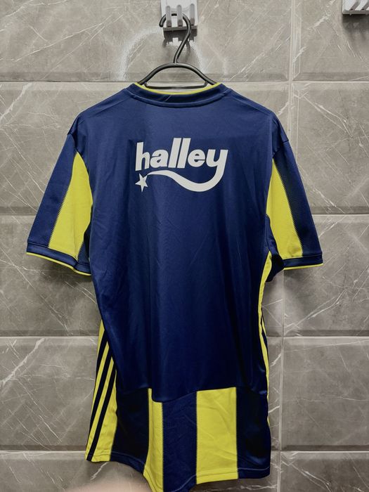 Tricou sport Fenerbahce, albastru-galben, unisex, marimea M