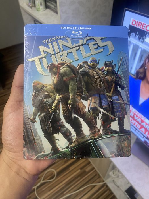 Blu-ray Teenage Mutant Ninja Turtles 3D+2D steelbook
