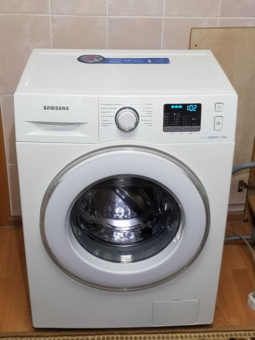 Стиральная машина Samsung Eco Bubbie 6кг загрузка Доставка