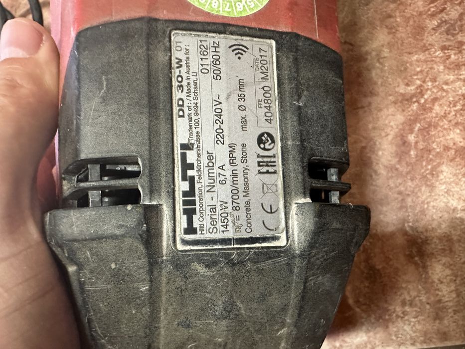 Hilti Masina de carotat  DD 30-W