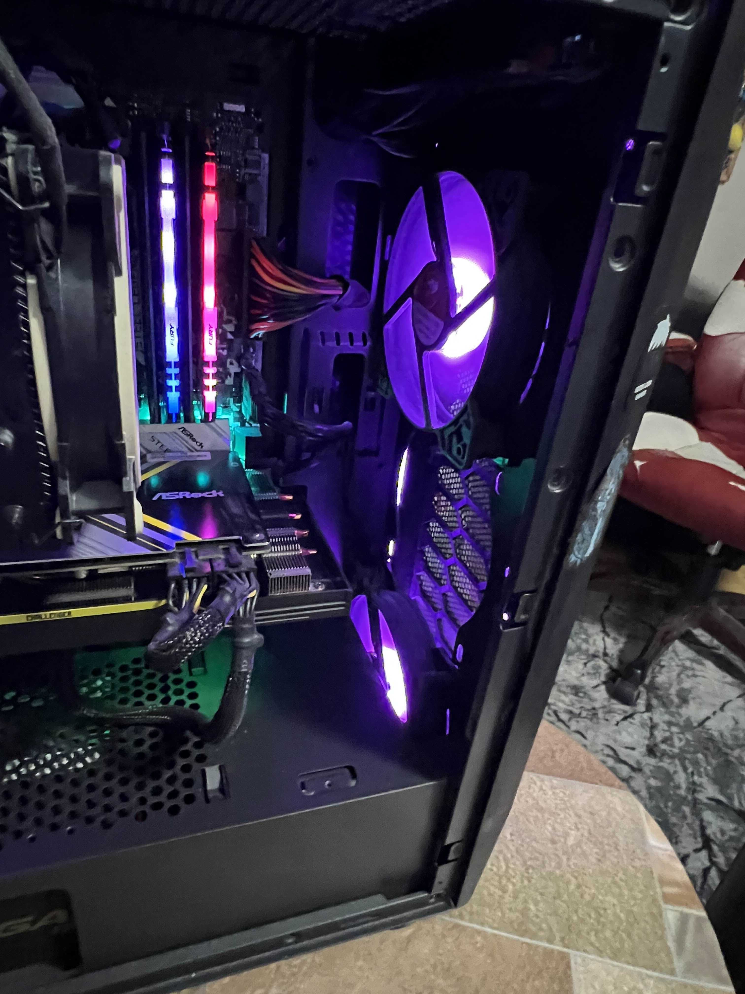 Геймърски компютър с RX 5700 XT + 48GB RAM