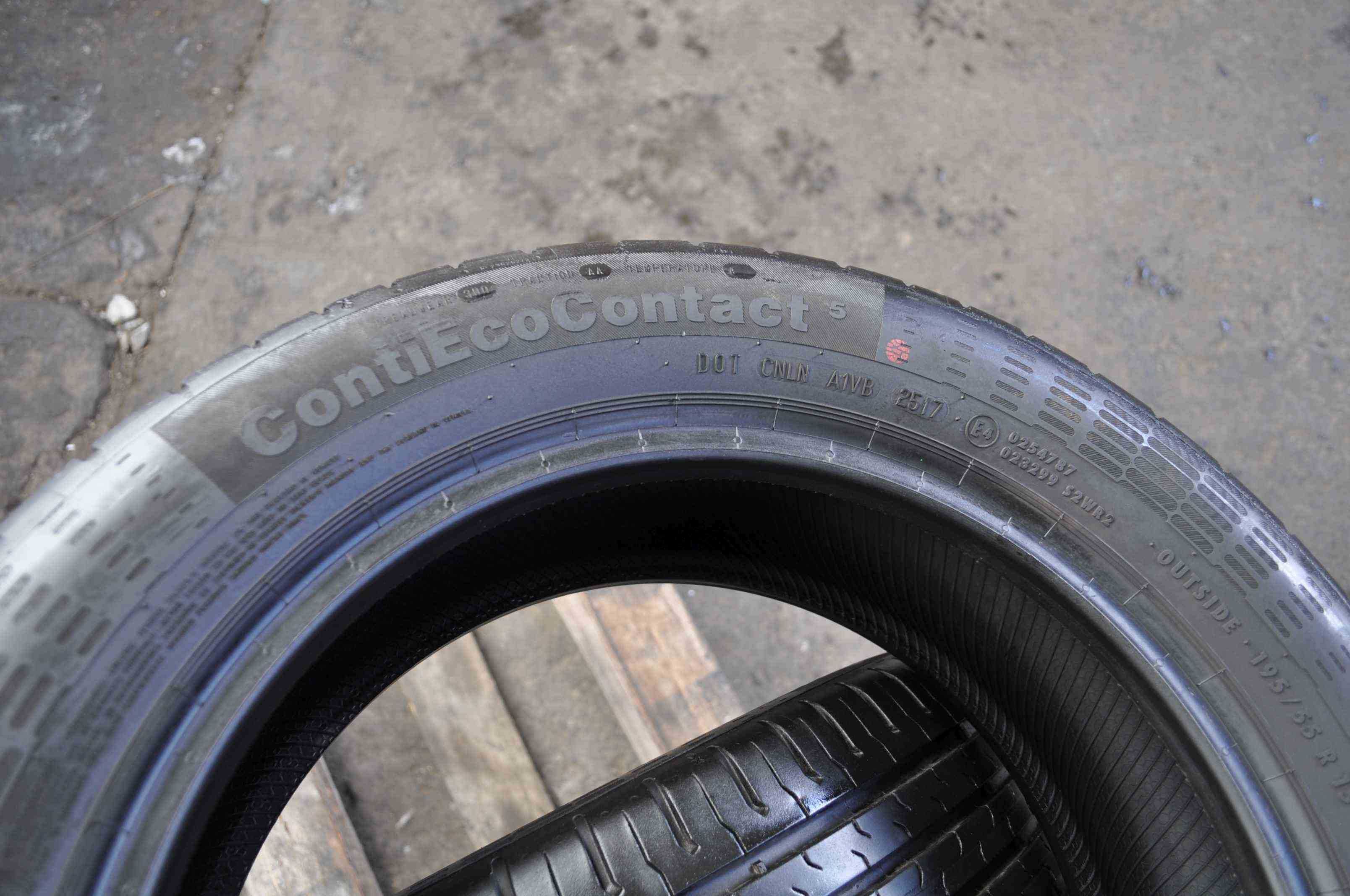 SET 2 Anvelope Vara 195/55 R15 CONTINENTAL ContiEcoContact 5 85V