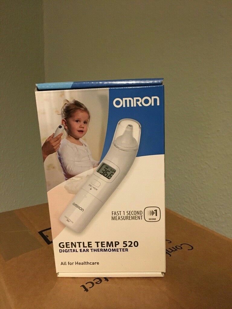 Omron gentle temp 520 (инфрачервен термометър за УХО)