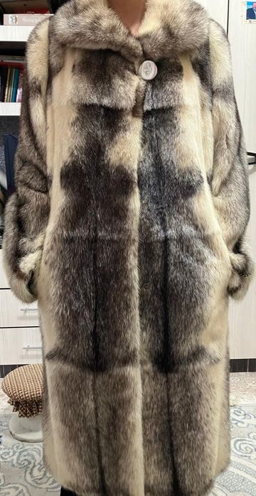 Шуба норковая светлая