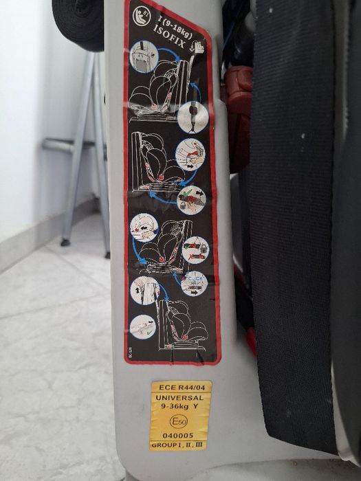 Детско столче за кола за деца с Isofix система