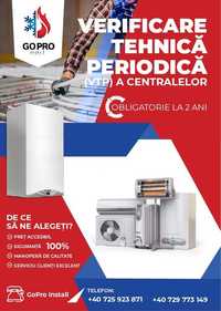 VTP (verificare centrala termica), revizie centrala, ISCIR