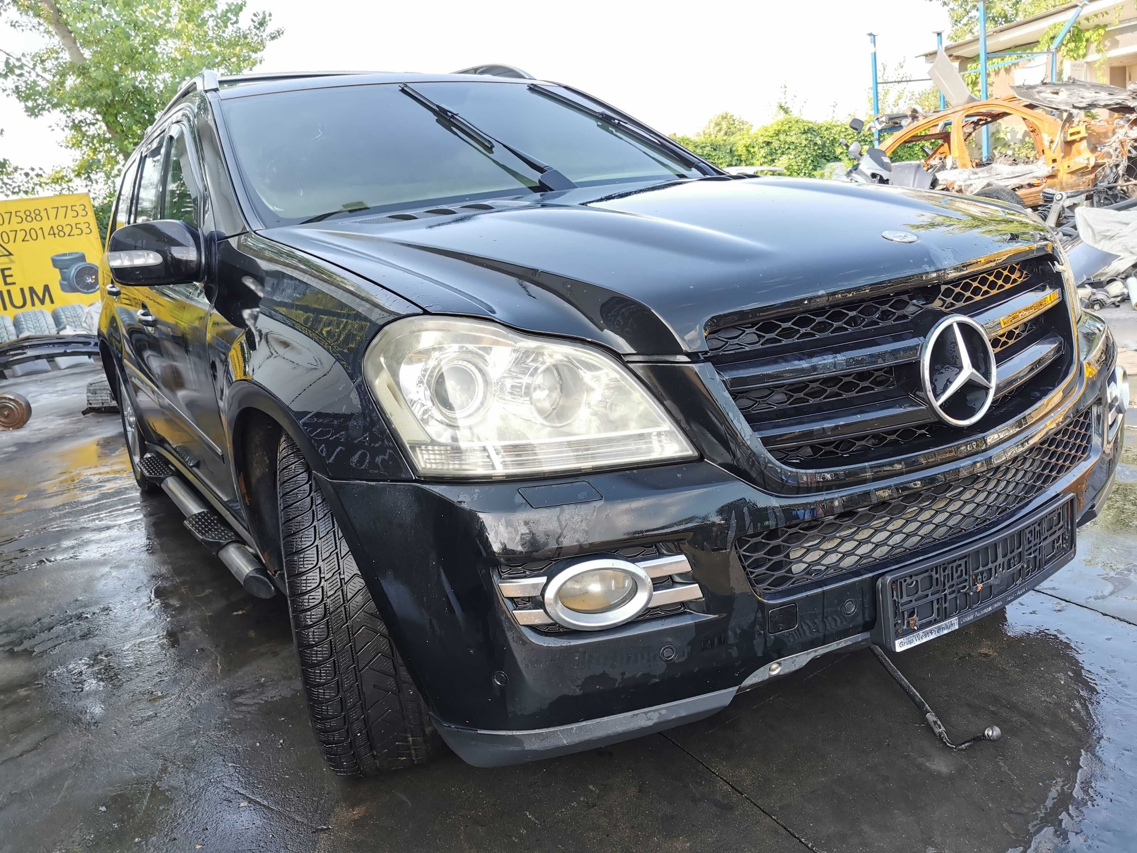 Dezmembrez mercedes GL x164 GL 320 D/praguri GL/far/capota/aripa