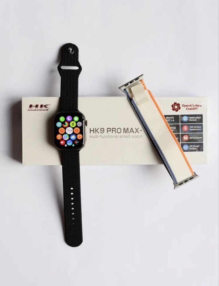 Aqlli soat hk 9 pro max plus + I watch Amoled
