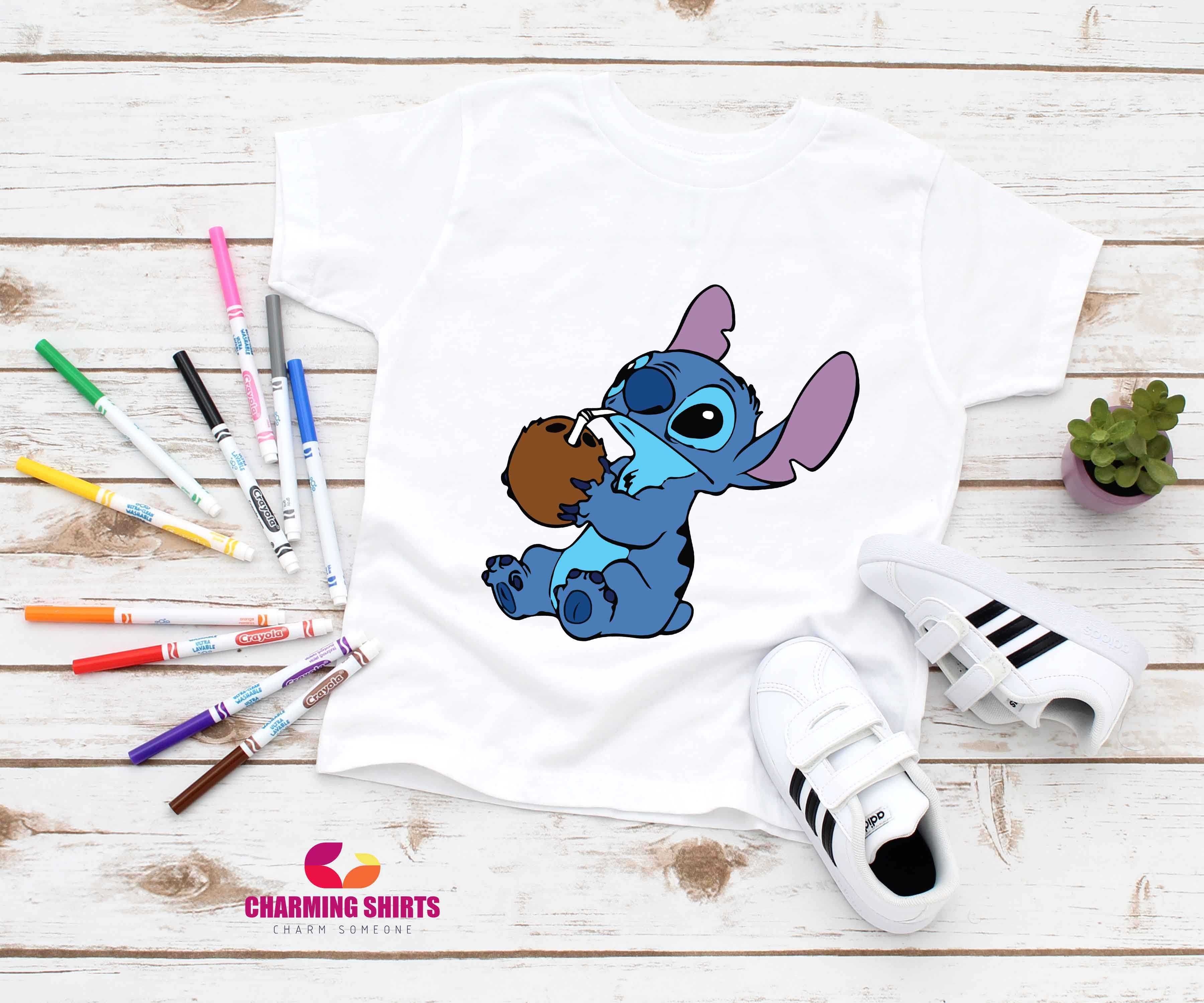 Забавни тениски със Stitch за малки и големи