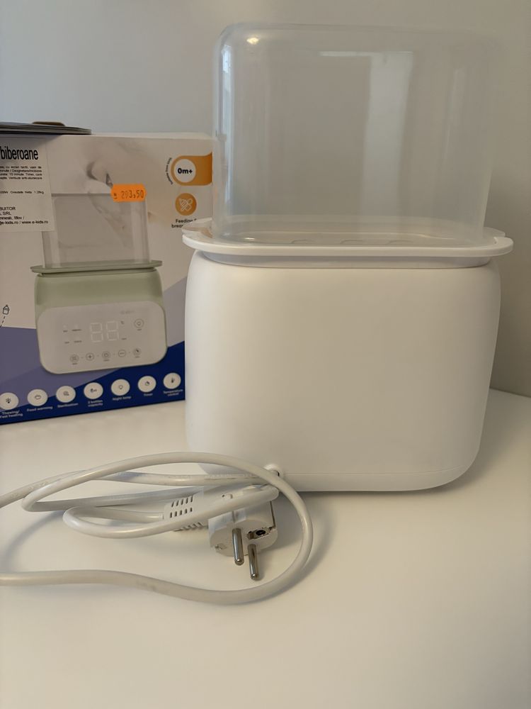 Sterilizator/incalzitor dublu biberoane Kikka Boo
