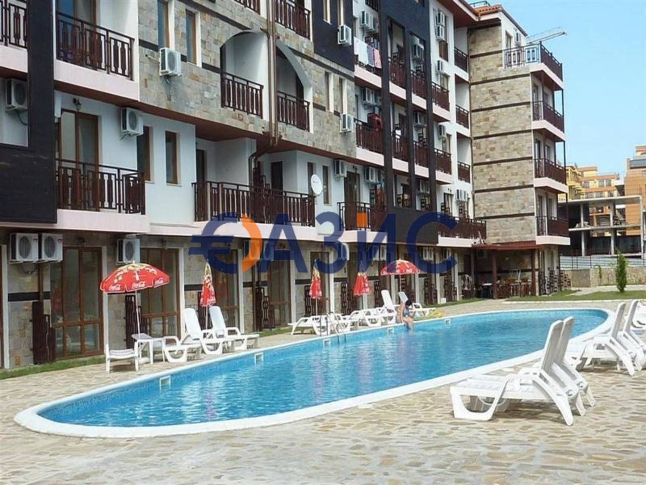 Продава се Едностаен апартамент в Свети Влас - 40 кв.м за 1075 €/кв.м - Снимка #12