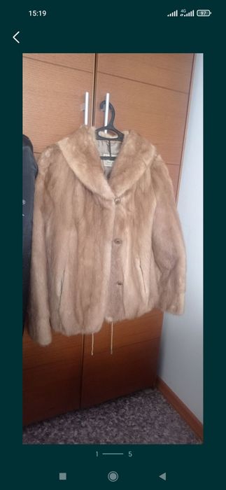 Шуба норковая без капюшона