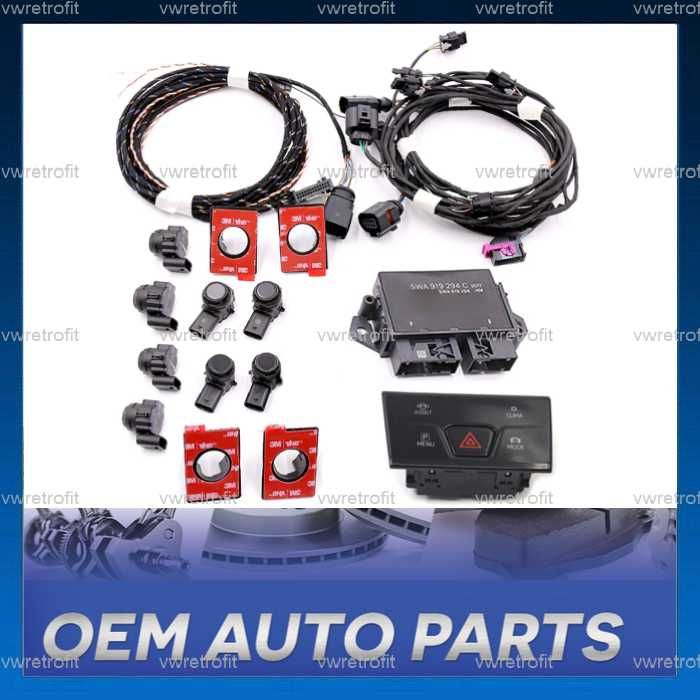 Kit complet Senzori parcare Spate Fata VW Golf MK8 VIII