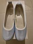 Balerini Malerbo albastru bleu stralucitor, marime 34