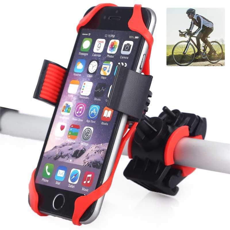 Suport telefon bicicleta motociclete elastic silicon 360 spider