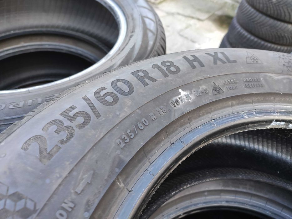 2бр Зимни Гуми 235 60 18 - Continental - DOT 2022