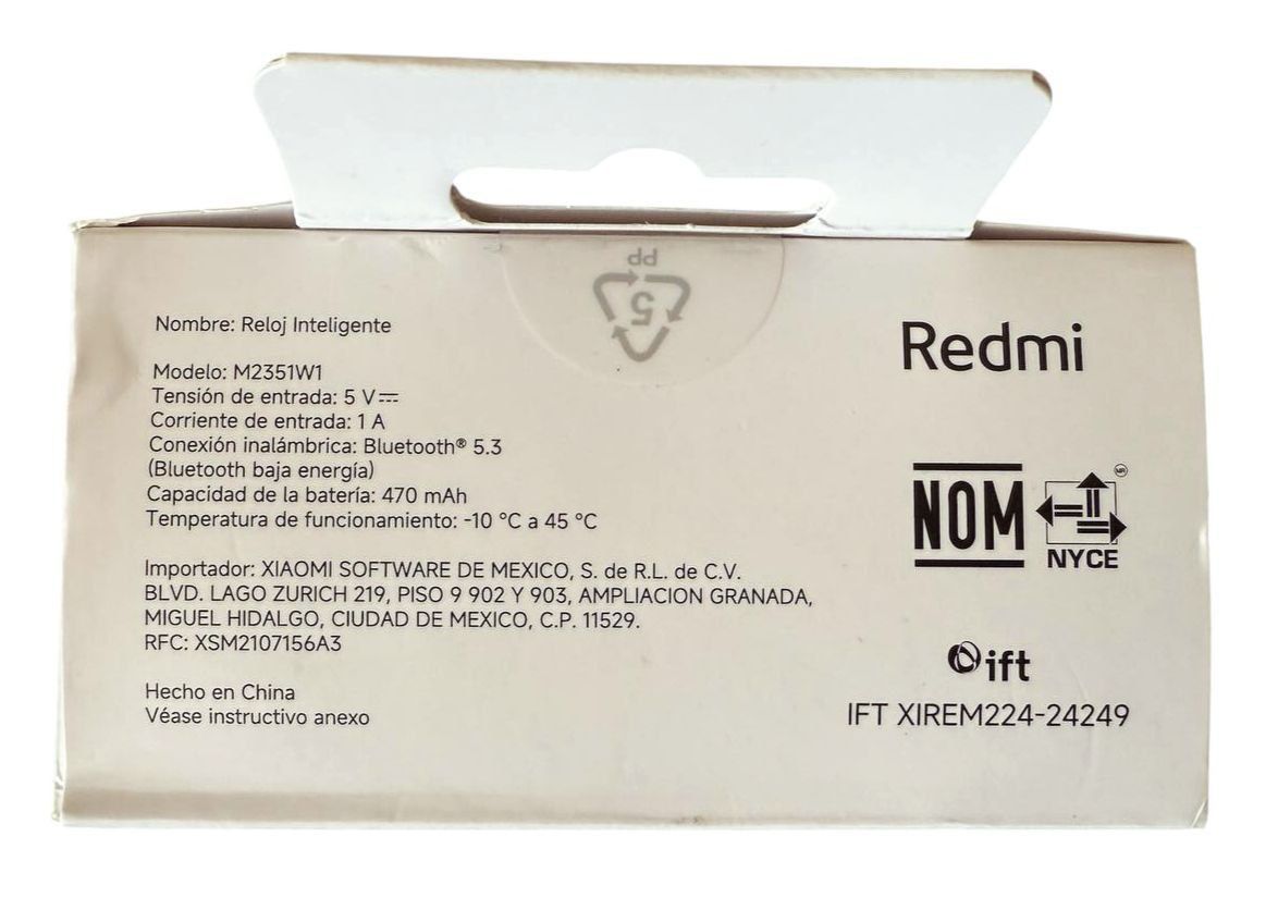 Smart Redmi Watch 5 Active