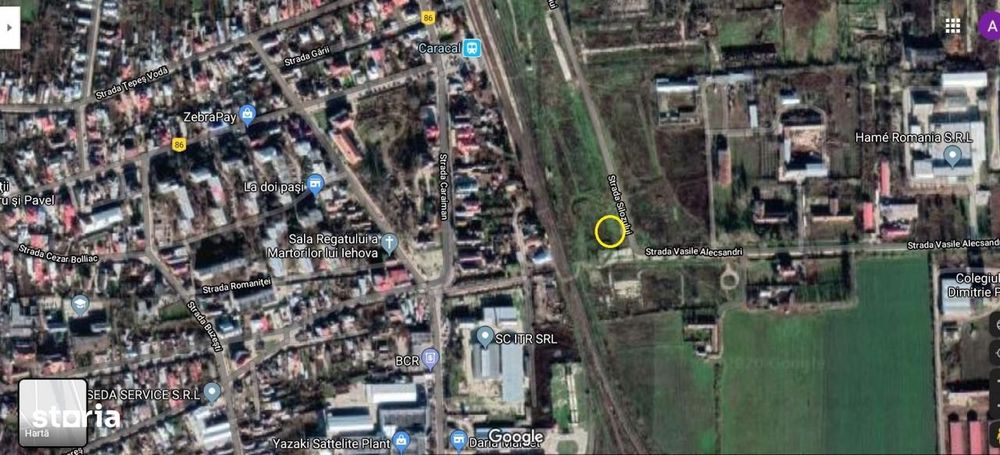 Vanzare teren Caracal_OMV Petrom