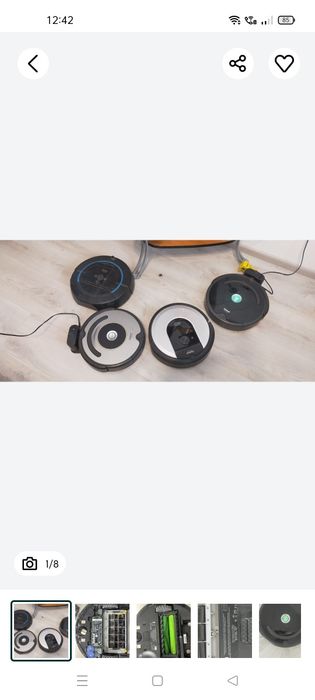 I robot pentru piese,piese diferite