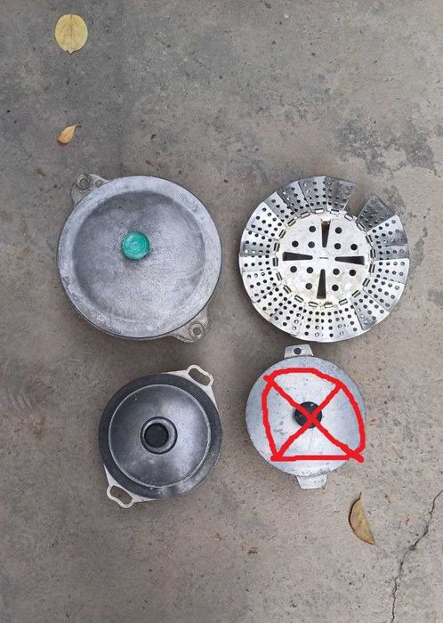 Казаны сковородки чайники крышки