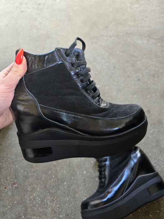 Боти естествен велур 40 номер