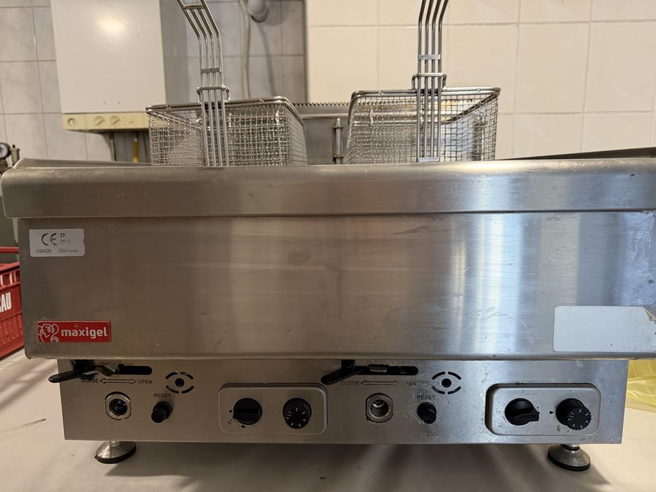 Vand fripteoza dubla pe gaz profesionala