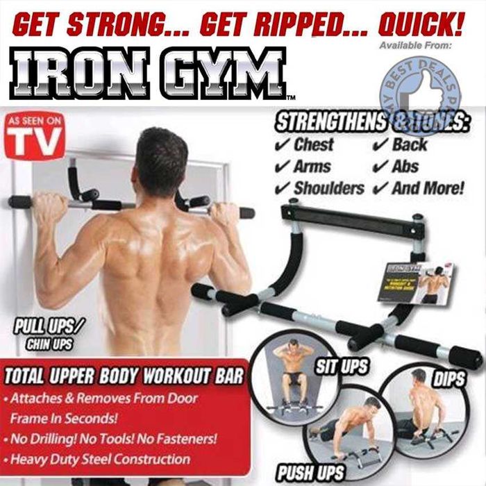 Bara tractiuni toc usa Iron Gym