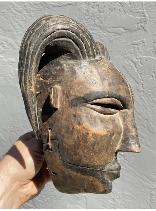 081251-Masca africana Ogoni autentica rituala - etnografie Africa