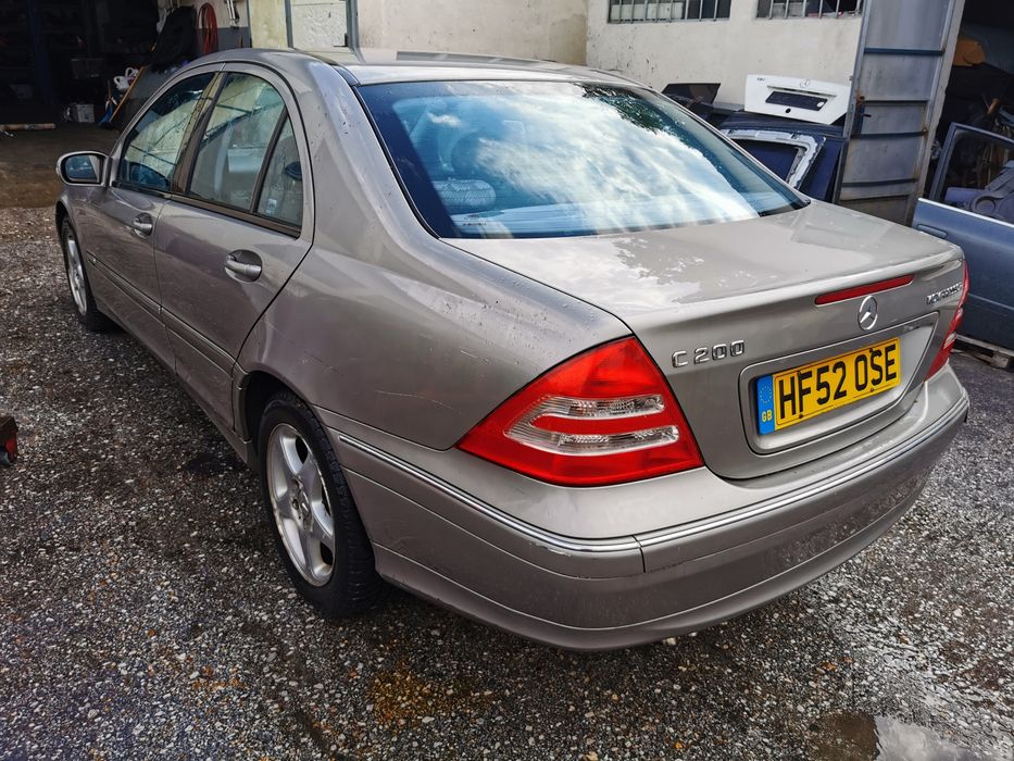 На части w203 C200 Kompressor 163кс M271 двигател перфектен автоматик