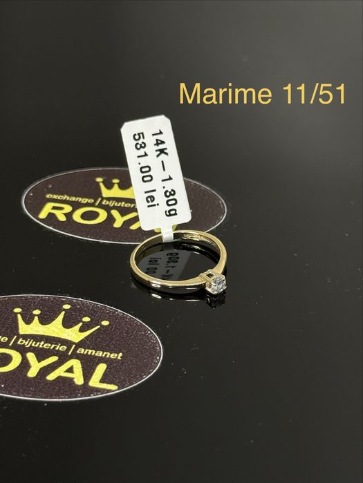 Bijuteria ROYAL : Inel AUR 14K / 1.3 GR