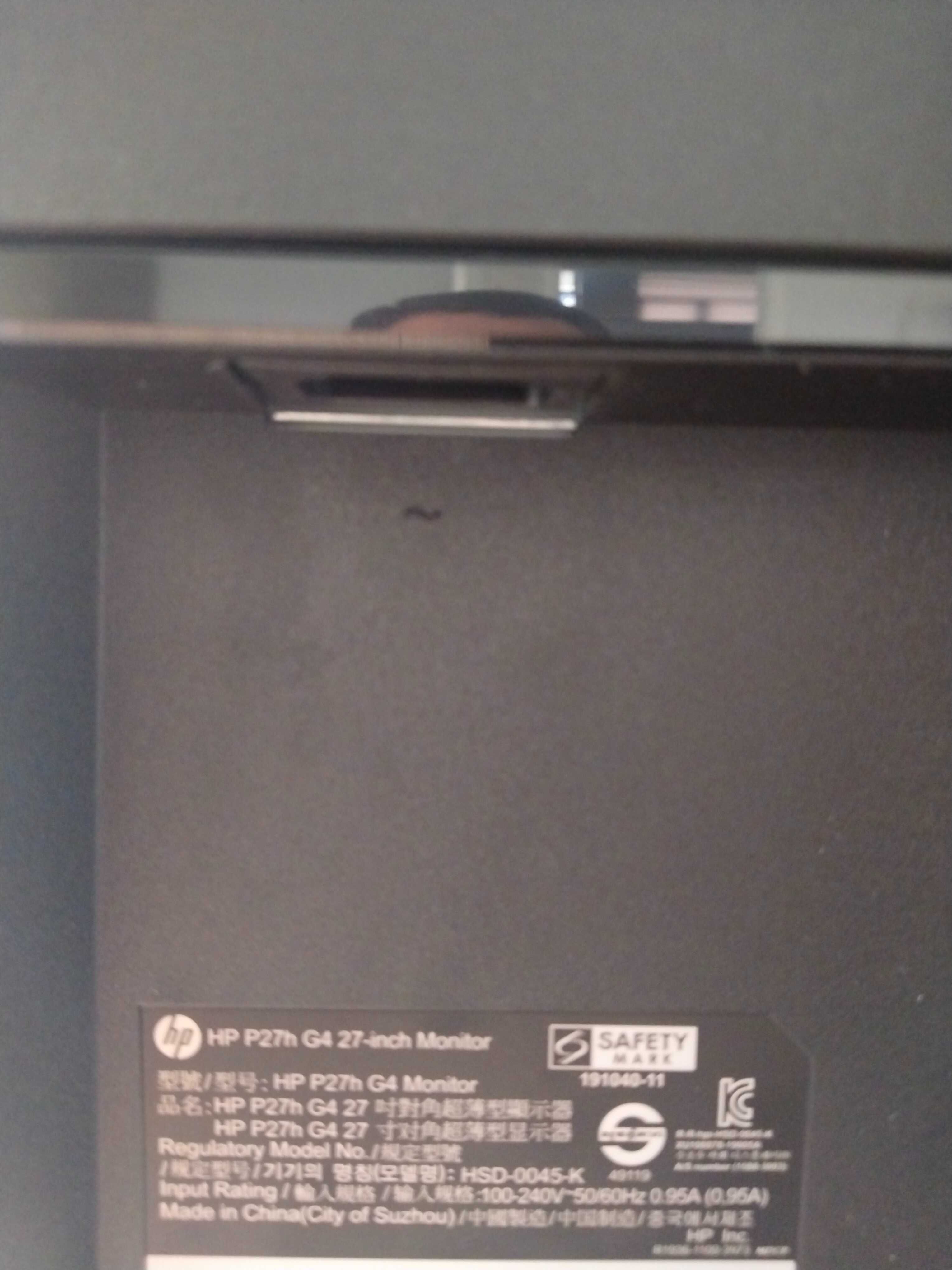 HP P27h G4 27-inch Full IPS 75Hz LED Monitor