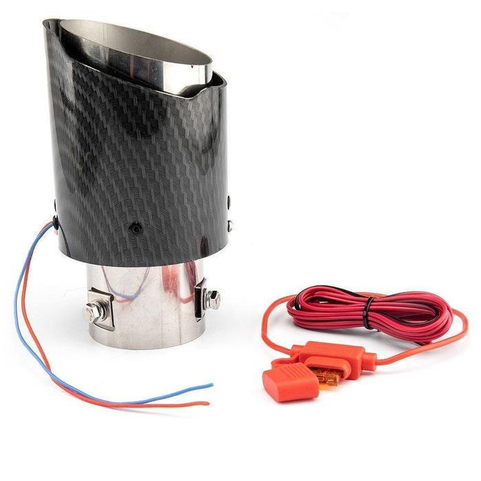 Накрайник за ауспух Akrapovic №3189 LED Светещ червен