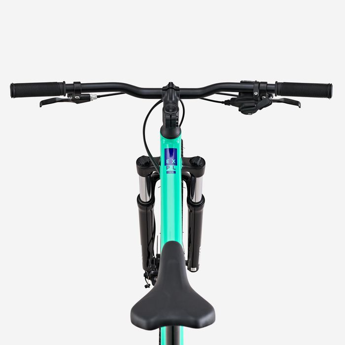 Bicicletă Mtb drumeție 29" Expl 100 Verde - produs resigilat Decathlon